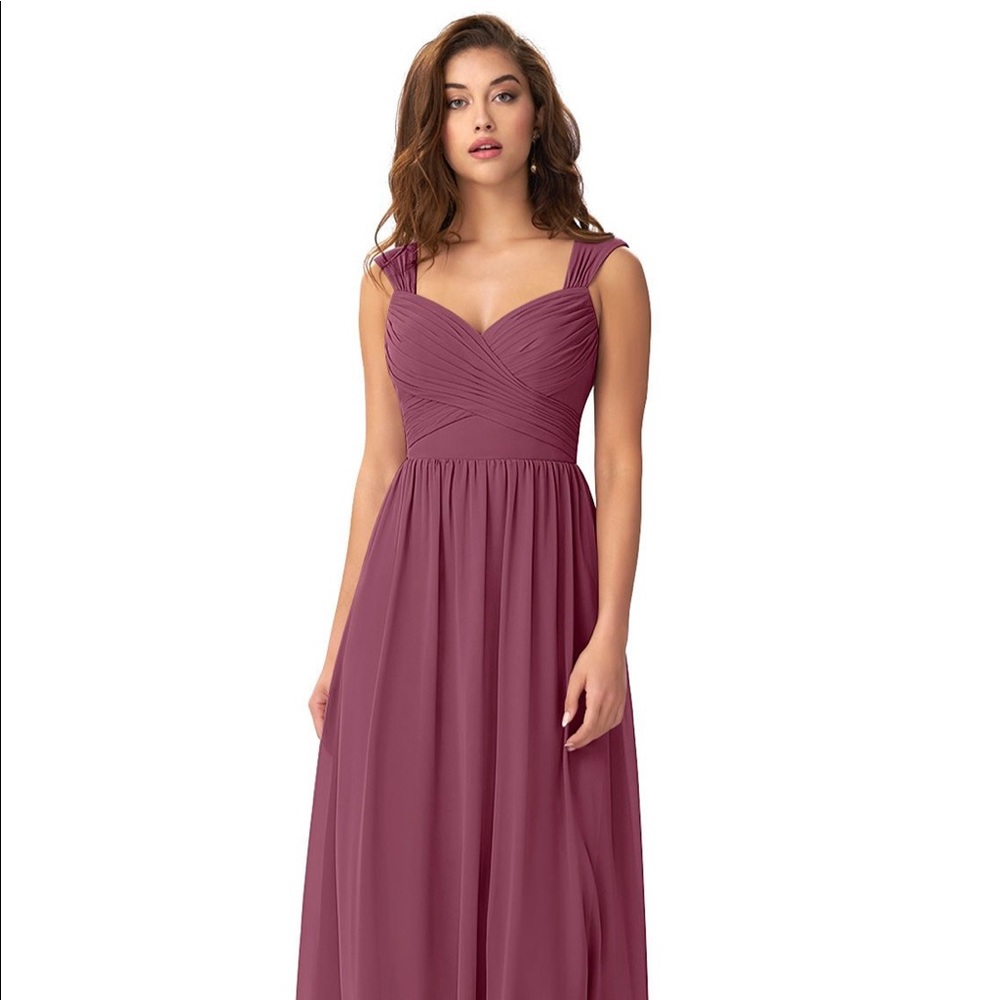 Azazie Claudia Dress. Mulberry color.